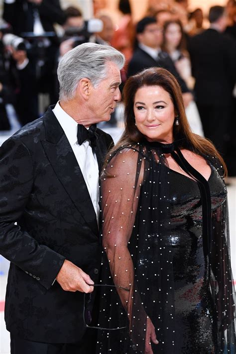 pierce brosnan wife photos|pierce brosnan wife current photo.